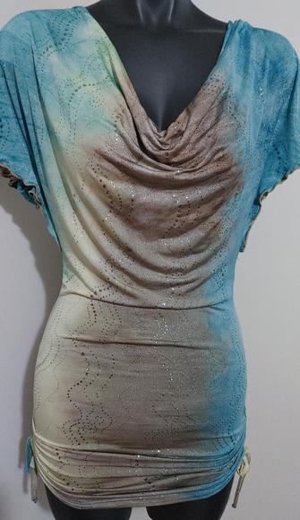 Lovely dress with floppy collar small.ade n'y myself 💗 New - Picture 1 of 3